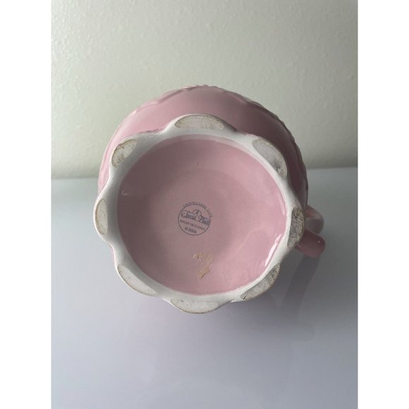 2004 A Special Place Pink Pitcher, Vase for Floral Arrangement, 7.75” - Picture 9 of 10